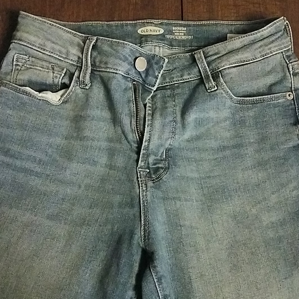 Old navy highrise skinny jeans